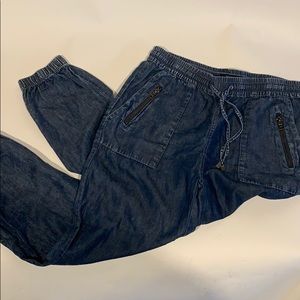 Forever 21 Denim Joggers